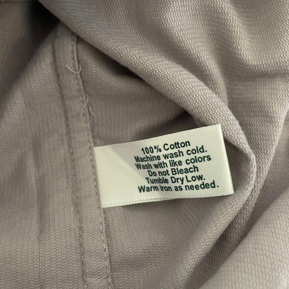 Criquet Men's‎ Corduroy Western Pearl Snap Button Down Shirt Lavender Small NWT